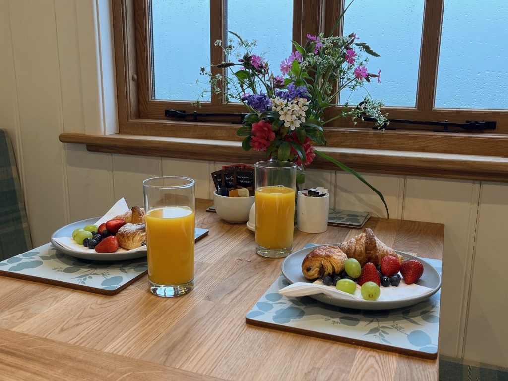 Luxury Shepherd Hut Accommodation at The Beacon Country House Hotel